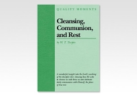 Cleansing, Communion, and Rest
