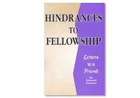 Hindrances to Fellowship