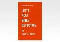 Let's play Bible detective