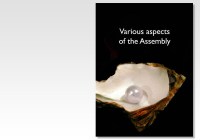 Various aspects of the Assembly